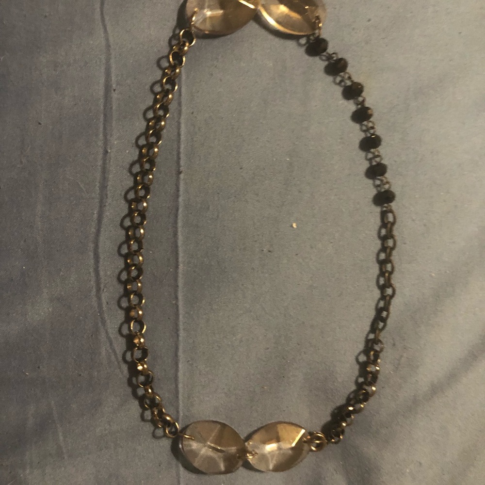Handcrafted industrial style necklace